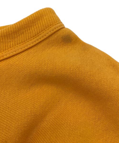 Hanes（ヘインズ）Hanes (ヘインズ) 50sラグランスウェット イエロー サイズ:SIZE M(身幅50cm/着丈53cm)の古着・服飾アイテム