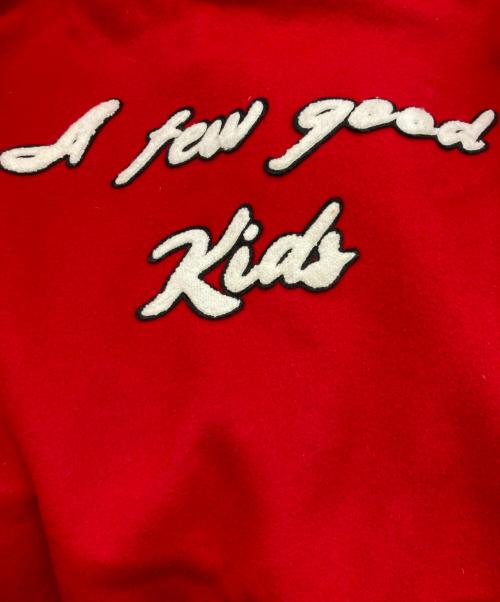 A FEW GOOD KIDS（アフューグッドキッズ）A FEW GOOD KIDS (アフューグッドキッズ) スタジャン レッド サイズ:XLの古着・服飾アイテム