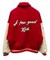 A FEW GOOD KIDS (アフューグッドキッズ) スタジャン レッド サイズ:XL：6000円