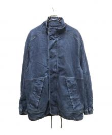 DIESEL（ディーゼル）の古着「D-RODNEY-NEスタンドカラージャケット」｜インディゴ