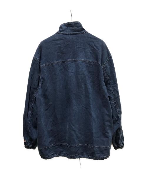 DIESEL（ディーゼル）DIESEL (ディーゼル) D-RODNEY-NEスタンドカラージャケット インディゴ サイズ:Mの古着・服飾アイテム