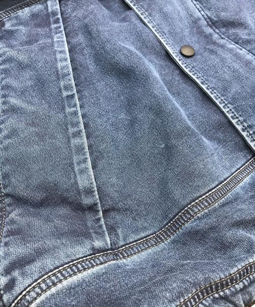 DIESEL（ディーゼル）DIESEL (ディーゼル) D-RODNEY-NEスタンドカラージャケット インディゴ サイズ:Mの古着・服飾アイテム