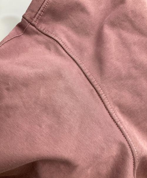 DIESEL（ディーゼル）DIESEL (ディーゼル) S-MACS-HOODOFF クラッシュ加工フーディー ピンク サイズ:Lの古着・服飾アイテム