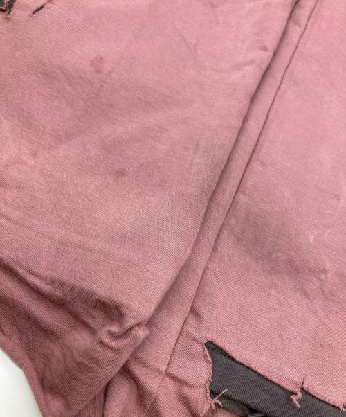 DIESEL（ディーゼル）DIESEL (ディーゼル) P-MARTAINOFFクラッシュ加工パンツ ピンク サイズ:Mの古着・服飾アイテム