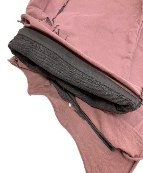 DIESEL（ディーゼル）DIESEL (ディーゼル) P-MARTAINOFFクラッシュ加工パンツ ピンク サイズ:Mの古着・服飾アイテム