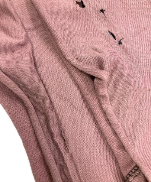DIESEL（ディーゼル）DIESEL (ディーゼル) P-MARTAINOFFクラッシュ加工パンツ ピンク サイズ:Mの古着・服飾アイテム