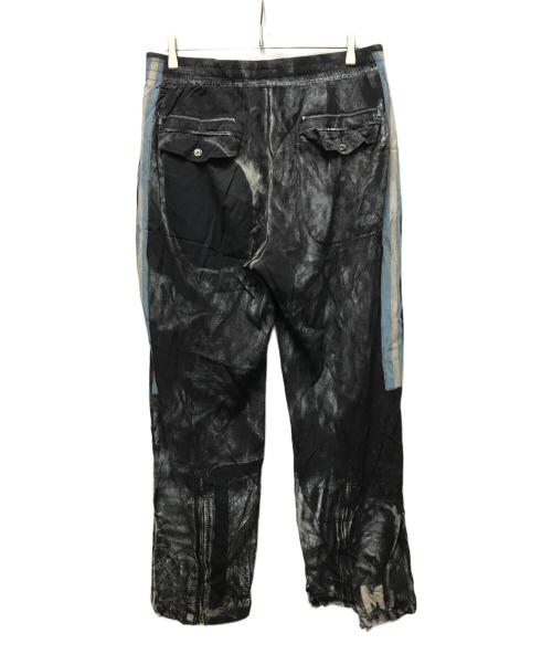 DIESEL（ディーゼル）DIESEL (ディーゼル) P-FERGY-B 転写プリントパンツ ブラック サイズ:50の古着・服飾アイテム