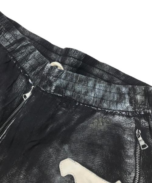 DIESEL（ディーゼル）DIESEL (ディーゼル) P-FERGY-B 転写プリントパンツ ブラック サイズ:50の古着・服飾アイテム