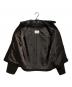 中古・古着 Adam et Rope (アダム エ ロペ) ネップツイード ライダースジャケット/Nep Tweed Biker Jacket ブラウン サイズ:M：10000円
