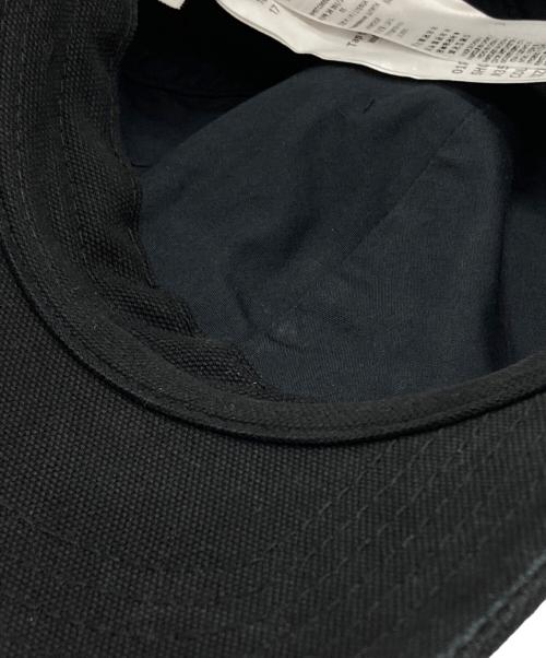 MM6 Maison Margiela（エムエムシックスメゾンマルジェラ）MM6 Maison Margiela (エムエムシックスメゾンマルジェラ) ベースボールキャップ/Baseball Cap ブラック サイズ:Ｍの古着・服飾アイテム