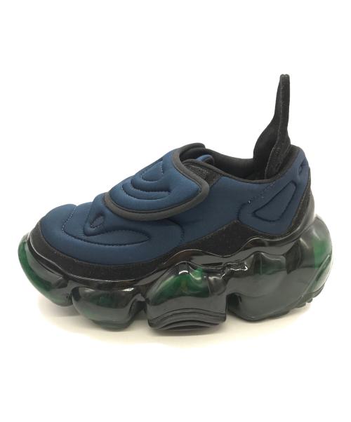 grounds（グラウンズ）grounds (グラウンズ) MOOPIE NAZCA ネイビー サイズ:US７ （24cm）の古着・服飾アイテム