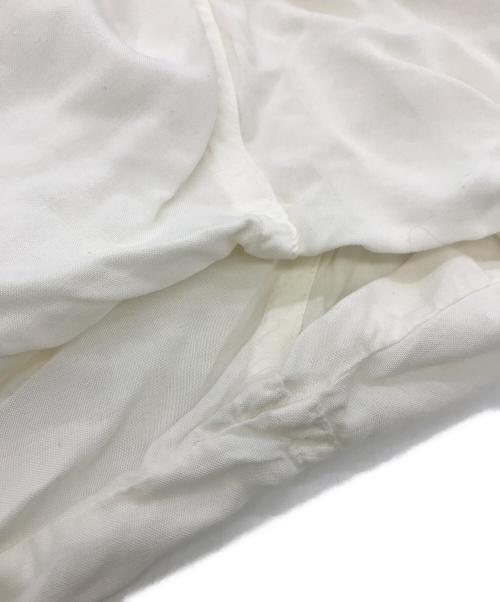 Palm Springs（パルム スプリングス）Palm Springs (パルム スプリングス) 60sレーヨンオープンカラーシャツ ホワイト サイズ:16-16 1/2の古着・服飾アイテム