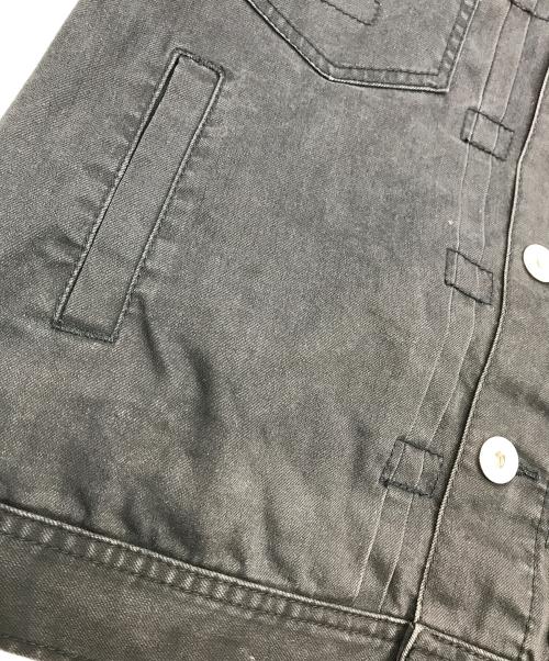 Calvin Klein Jeans（カルバンクラインジーンズ）Calvin Klein Jeans (カルバンクラインジーンズ) トラッカージャケット ブラック サイズ:XLの古着・服飾アイテム