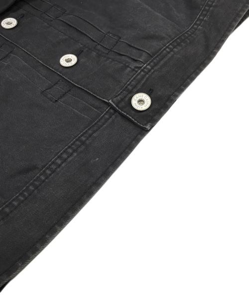 Calvin Klein Jeans（カルバンクラインジーンズ）Calvin Klein Jeans (カルバンクラインジーンズ) トラッカージャケット ブラック サイズ:XLの古着・服飾アイテム