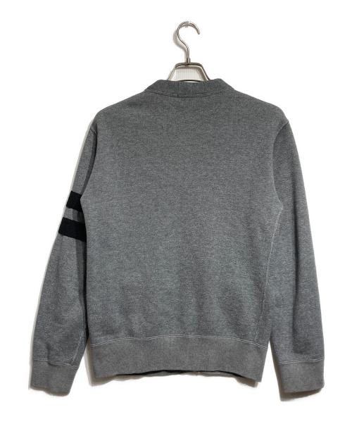 COMME des GARCONS HOMME（コムデギャルソン オム）COMME des GARCONS HOMME (コムデギャルソン オム) ラインスリーブスウェットカーディガン/Striped sleeve sweat cardigan グレー サイズ:ＸＳの古着・服飾アイテム