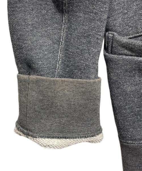 COMME des GARCONS HOMME（コムデギャルソン オム）COMME des GARCONS HOMME (コムデギャルソン オム) ラインスリーブスウェットカーディガン/Striped sleeve sweat cardigan グレー サイズ:ＸＳの古着・服飾アイテム