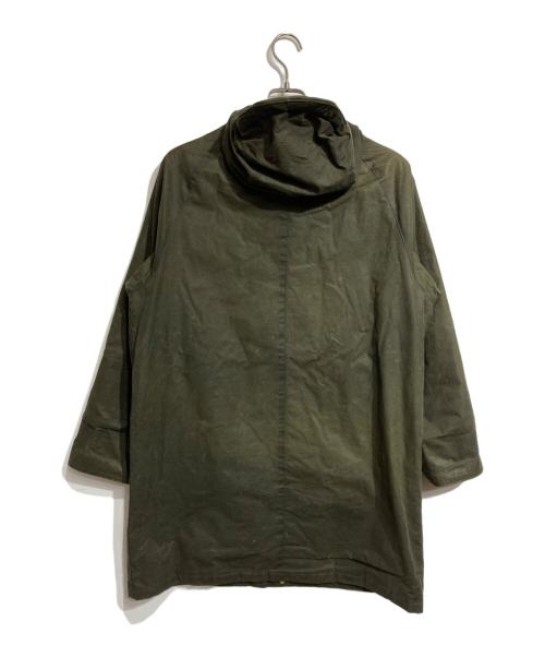 Barbour（バブアー）Barbour (バブアー) MARGARET HOWELL (マーガレットハウエル) WAXED COTTON II OILED COAT/ワックスドコットン（オイルドコットン） オリーブ サイズ:Sの古着・服飾アイテム