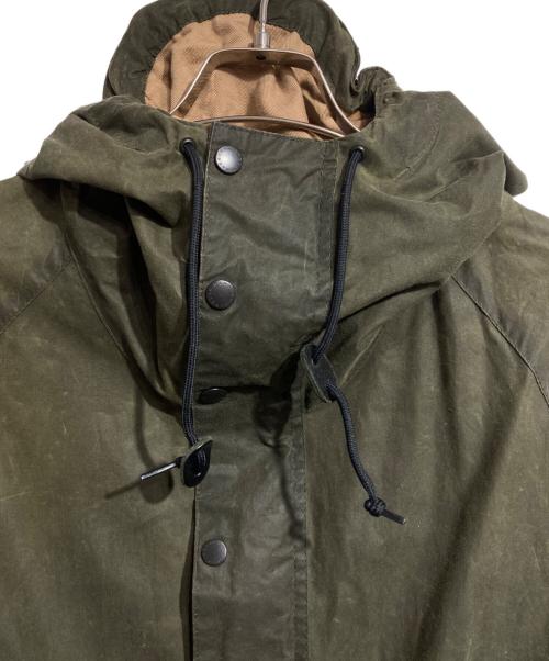 Barbour（バブアー）Barbour (バブアー) MARGARET HOWELL (マーガレットハウエル) WAXED COTTON II OILED COAT/ワックスドコットン（オイルドコットン） オリーブ サイズ:Sの古着・服飾アイテム