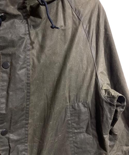 Barbour（バブアー）Barbour (バブアー) MARGARET HOWELL (マーガレットハウエル) WAXED COTTON II OILED COAT/ワックスドコットン（オイルドコットン） オリーブ サイズ:Sの古着・服飾アイテム