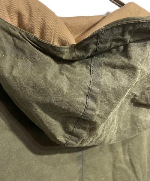 Barbour（バブアー）Barbour (バブアー) MARGARET HOWELL (マーガレットハウエル) WAXED COTTON II OILED COAT/ワックスドコットン（オイルドコットン） オリーブ サイズ:Sの古着・服飾アイテム