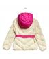MONCLER (モンクレール) KAORI ダウンジャケット/Doen Jacket ベージュ×ピンク サイズ:12(152cm)：30000円