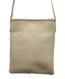 KUBERA（クベラ）の古着「レザーショルダーバッグ」｜アイボリー