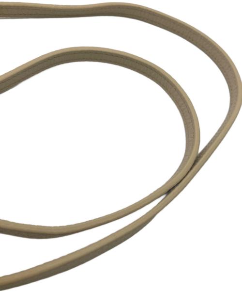 KUBERA（クベラ）KUBERA (クベラ) レザーショルダーバッグ アイボリーの古着・服飾アイテム