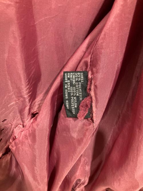 MEMBERS ONLY（メンバーズオンリー）MEMBERS ONLY (メンバーズオンリー) ナイロンジャケット レッド サイズ:XXTの古着・服飾アイテム