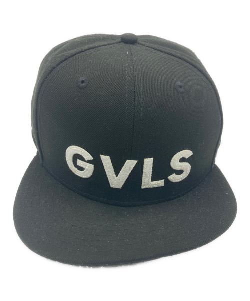 New Era（ニューエラ）New Era (ニューエラ) GVLS (ガヴィル) フラットバイザーキャップ ブラック サイズ:M/Lの古着・服飾アイテム