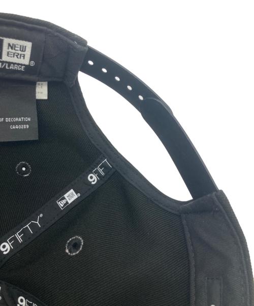 New Era（ニューエラ）New Era (ニューエラ) GVLS (ガヴィル) フラットバイザーキャップ ブラック サイズ:M/Lの古着・服飾アイテム