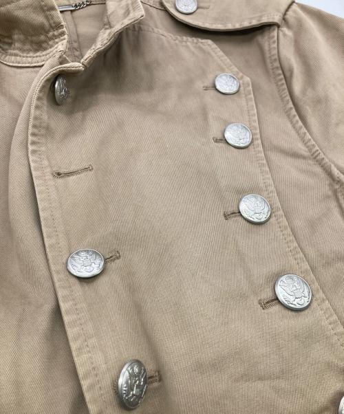 DOLCE & GABBANA（ドルチェ＆ガッバーナ）DOLCE & GABBANA (ドルチェ＆ガッバーナ) ナポレオンジャケット ベージュ サイズ:50の古着・服飾アイテム