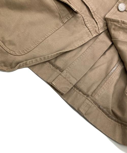 DOLCE & GABBANA（ドルチェ＆ガッバーナ）DOLCE & GABBANA (ドルチェ＆ガッバーナ) ナポレオンジャケット ベージュ サイズ:50の古着・服飾アイテム