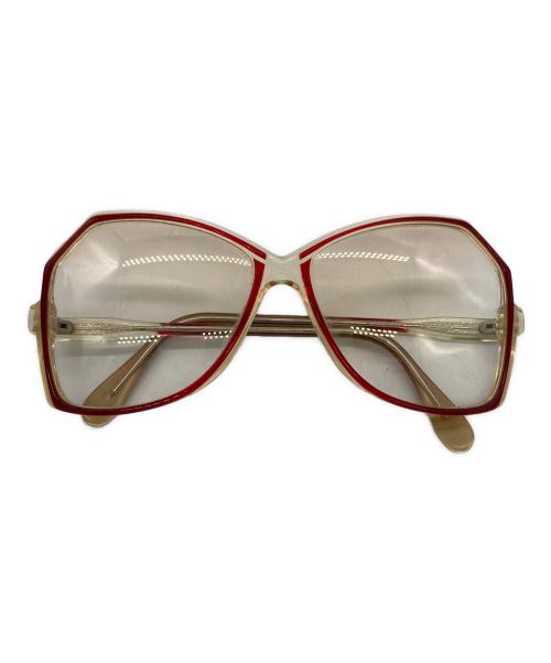 CAZAL（カザール）CAZAL (カザール) サングラス ベージュ×レッドの古着・服飾アイテム