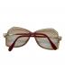 CAZAL (カザール) サングラス ベージュ×レッド：17000円