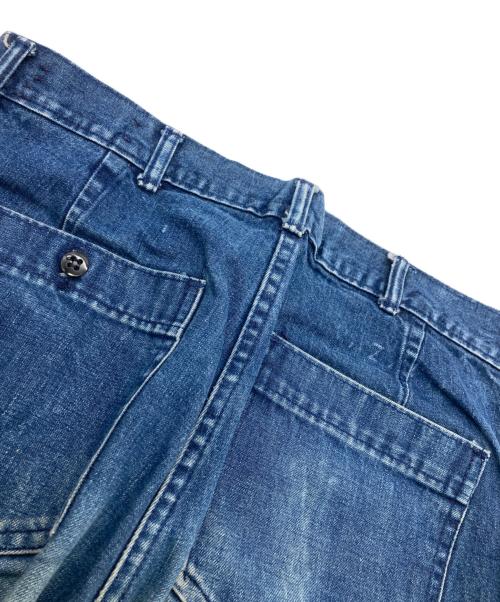 U'S NAVY（アメリカ海軍）U'S NAVY (アメリカ海軍) セーラーデニムパンツ インディゴ サイズ:32の古着・服飾アイテム