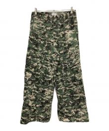 BLESSU（ブレスユー）の古着「デジタルカモカーゴバギーパンツ」｜グリーン