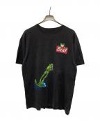 WILD OATSワイルド オーツ）の古着「90sBUDWEISER 企業プリントTシャツ」｜ブラック