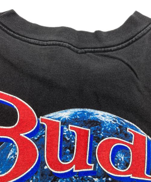 WILD OATS（ワイルド オーツ）WILD OATS (ワイルド オーツ) 90sBUDWEISER 企業プリントTシャツ ブラック サイズ:Ｌの古着・服飾アイテム