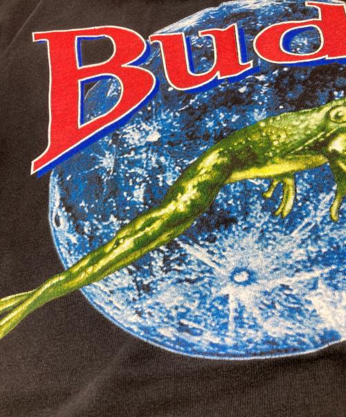 WILD OATS（ワイルド オーツ）WILD OATS (ワイルド オーツ) 90sBUDWEISER 企業プリントTシャツ ブラック サイズ:Ｌの古着・服飾アイテム