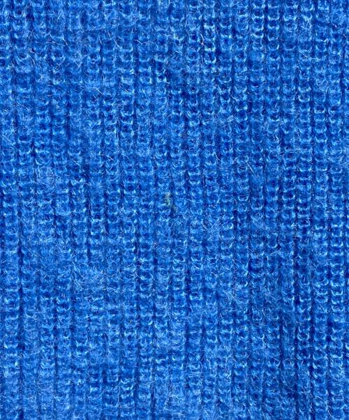 TOGA VIRILIS（トーガ ビリリース）TOGA VIRILIS (トーガ ビリリース) モヘアスタッズニット ブルー サイズ:46の古着・服飾アイテム
