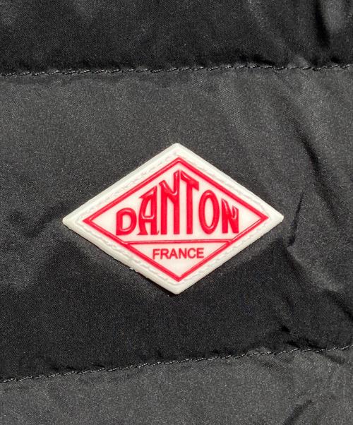 DANTON（ダントン）DANTON (ダントン) NYLON TAFFETA MIDDLE DOWN HOODED JACKET/ナイロンタフタ ミドルダウン フーデッド ジャケット ブラック サイズ:Ｍの古着・服飾アイテム