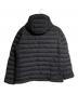 DANTON (ダントン) NYLON TAFFETA MIDDLE DOWN HOODED JACKET/ナイロンタフタ ミドルダウン フーデッド ジャケット ブラック サイズ:Ｍ：18000円