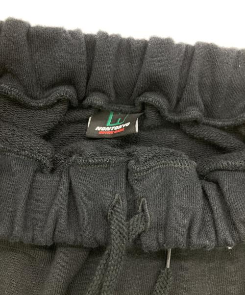 NON TOKYO（ノントーキョー）NON TOKYO (ノントーキョー) EASY FLARE SWEAT SKIRT ブラック サイズ:Freeの古着・服飾アイテム