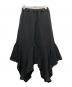 NON TOKYO（ノントーキョー）の古着「EASY FLARE SWEAT SKIRT」｜ブラック