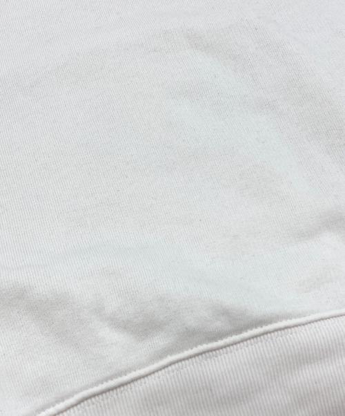 BALENCIAGA（バレンシアガ）BALENCIAGA (バレンシアガ) BB LOGO HOODIE/BBロゴフーディー ホワイト サイズ:Mの古着・服飾アイテム