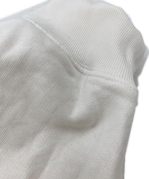 BALENCIAGA（バレンシアガ）BALENCIAGA (バレンシアガ) BB LOGO HOODIE/BBロゴフーディー ホワイト サイズ:Mの古着・服飾アイテム