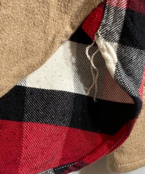 COMME des GARCONS HOMME（コムデギャルソン オム）COMME des GARCONS HOMME (コムデギャルソン オム) バックスイッチネルシャツ/Back-Switch Flannel Shirt  ブラウン サイズ:XSの古着・服飾アイテム