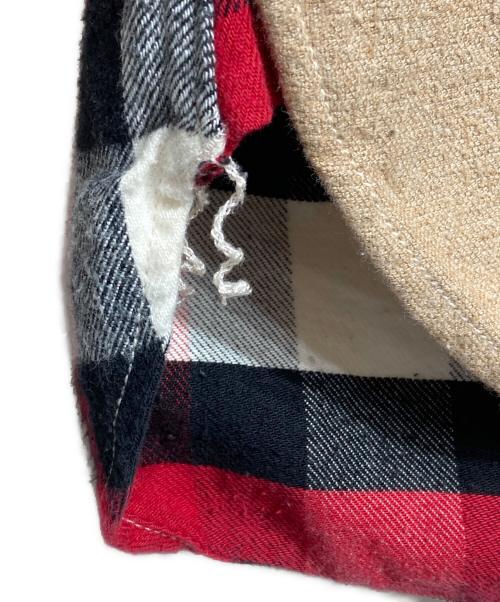 COMME des GARCONS HOMME（コムデギャルソン オム）COMME des GARCONS HOMME (コムデギャルソン オム) バックスイッチネルシャツ/Back-Switch Flannel Shirt  ブラウン サイズ:XSの古着・服飾アイテム