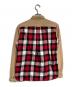 COMME des GARCONS HOMME (コムデギャルソン オム) バックスイッチネルシャツ/Back-Switch Flannel Shirt  ブラウン サイズ:XS：10000円