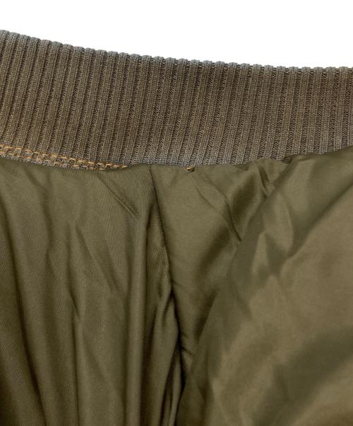 Acne studios（アクネ ストゥディオス）Acne studios (アクネ ストゥディオス) Dyed Denim Bomber Jacket/デニムボンバージャケット インディゴ×ブラウン サイズ:32の古着・服飾アイテム